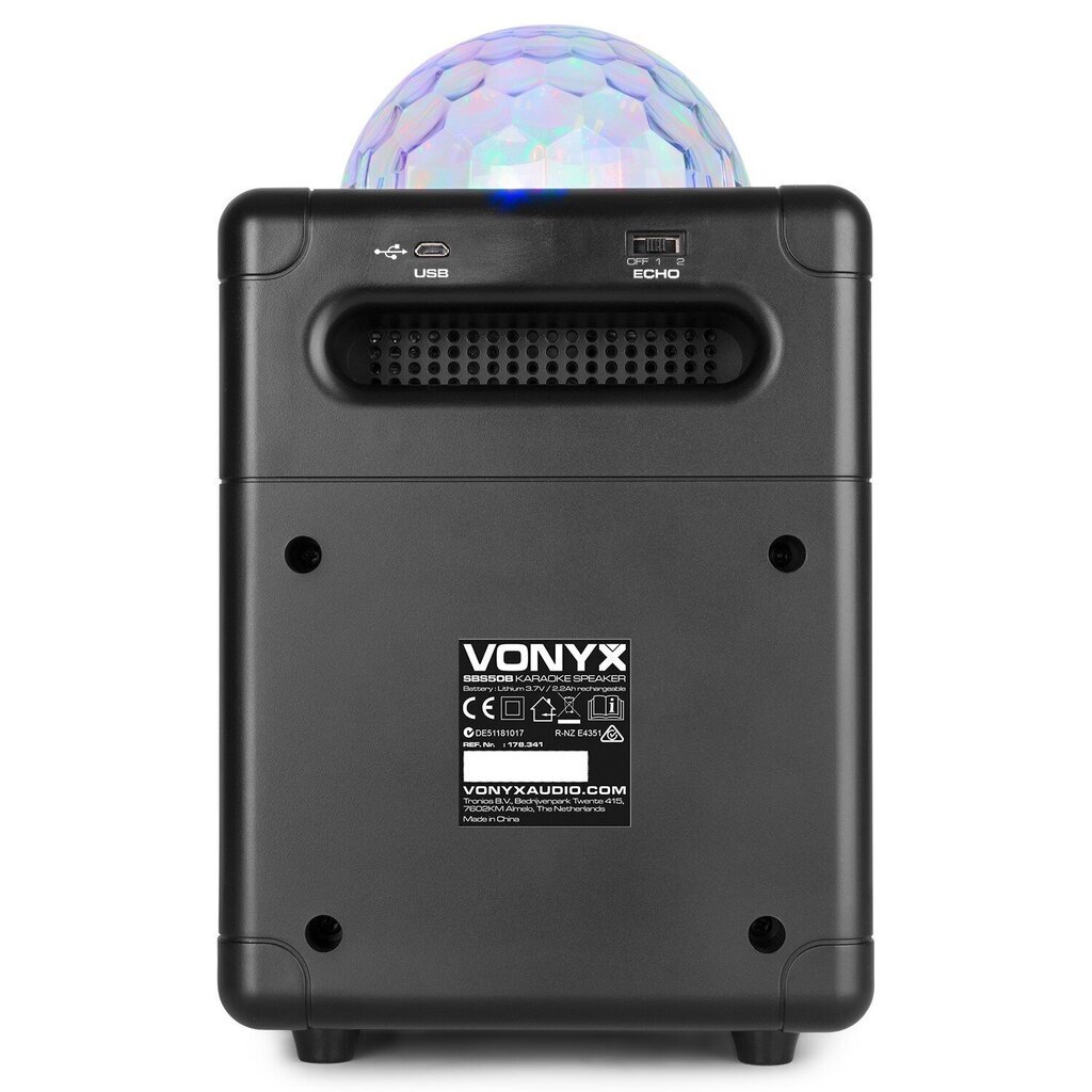 Vonyx SBS55B цена и информация | Skaļruņi | 220.lv