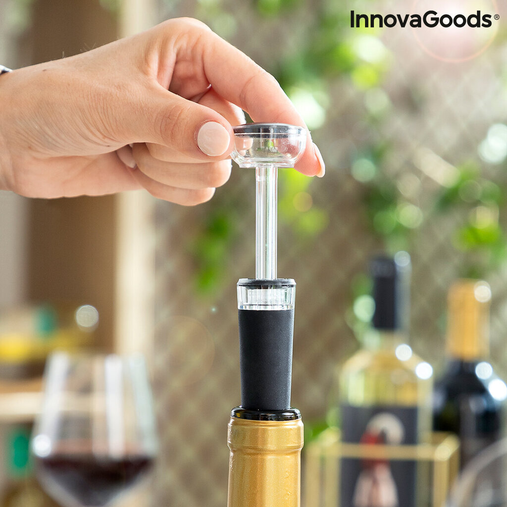 Elektriskais korķviļķis ar vīna piederumiem Corking InnovaGoods cena un informācija | Virtuves piederumi | 220.lv