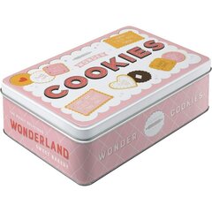 Metāla kaste/plakana 3D Wonder Cookies cena un informācija | Trauki pārtikas uzglabāšanai | 220.lv