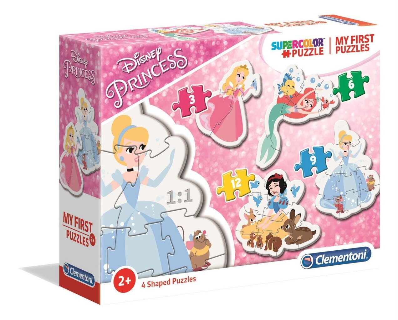 Clementoni: mana pirmā puzzle: princese cena un informācija | Puzles, 3D puzles | 220.lv