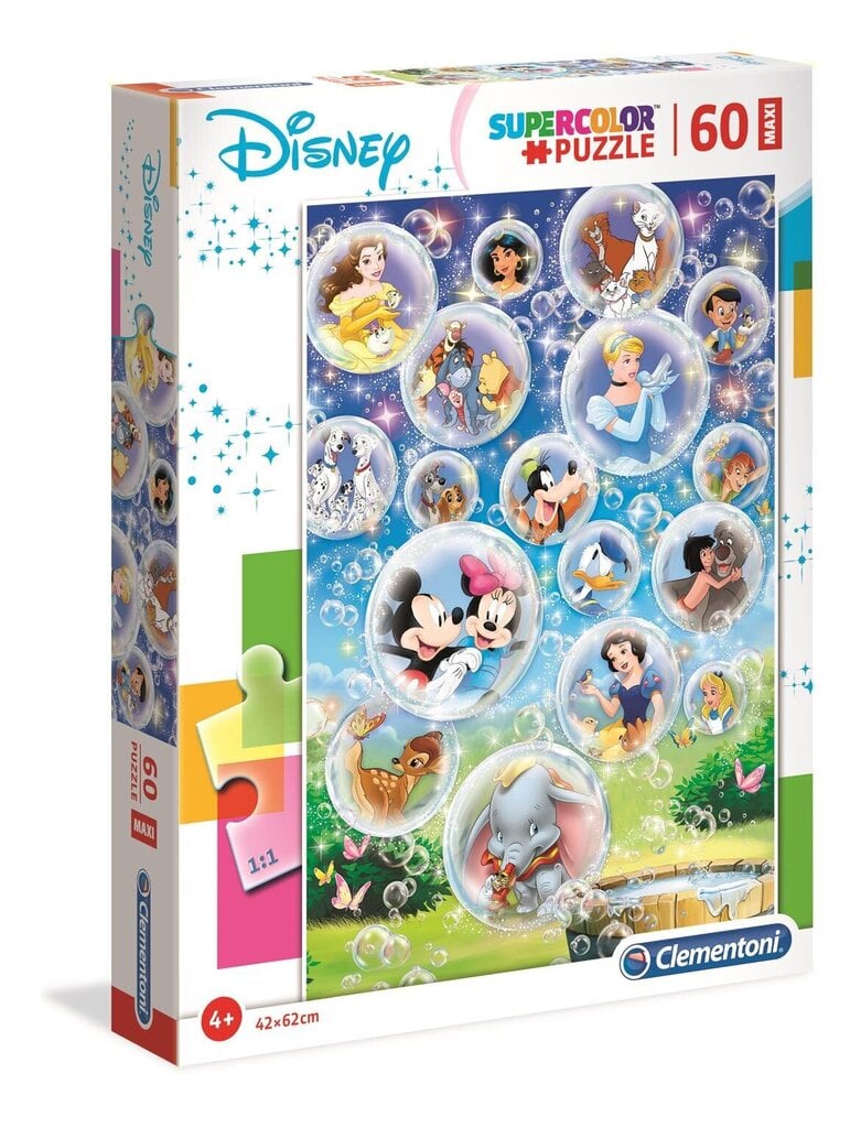 Maxi 60el puzzle. | Disney Classic cena un informācija | Puzles, 3D puzles | 220.lv