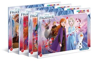 Пазл в рамке Clementoni Frozen, 15 деталей цена и информация | Пазлы | 220.lv