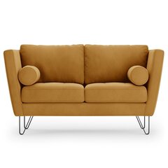 Двуспальный диван Homede Deltin, желтый цена и информация | Диваны | 220.lv