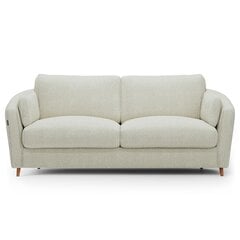Divvietīgs dīvāns Homede Moontiza, smilškrāsas cena un informācija | Dīvāni | 220.lv