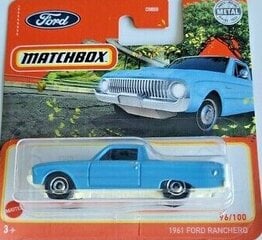 2021 - 096 - GXN14 Matchbox 1961 FORD RANCHERO cena un informācija | Rotaļlietas zēniem | 220.lv