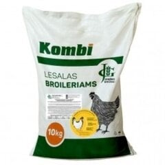 Полноценный корм для цыплят-бройлеров 1-10 дней, 10 кг цена и информация | Корм для птиц | 220.lv