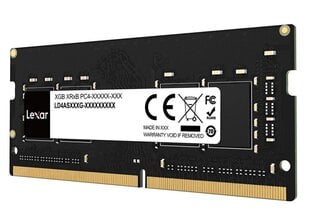 Operatīvā atmiņa Lexar, 8GB, DDR4, 3200MHz, LD4AS008G-B3200GSST cena un informācija | Operatīvā atmiņa (RAM) | 220.lv