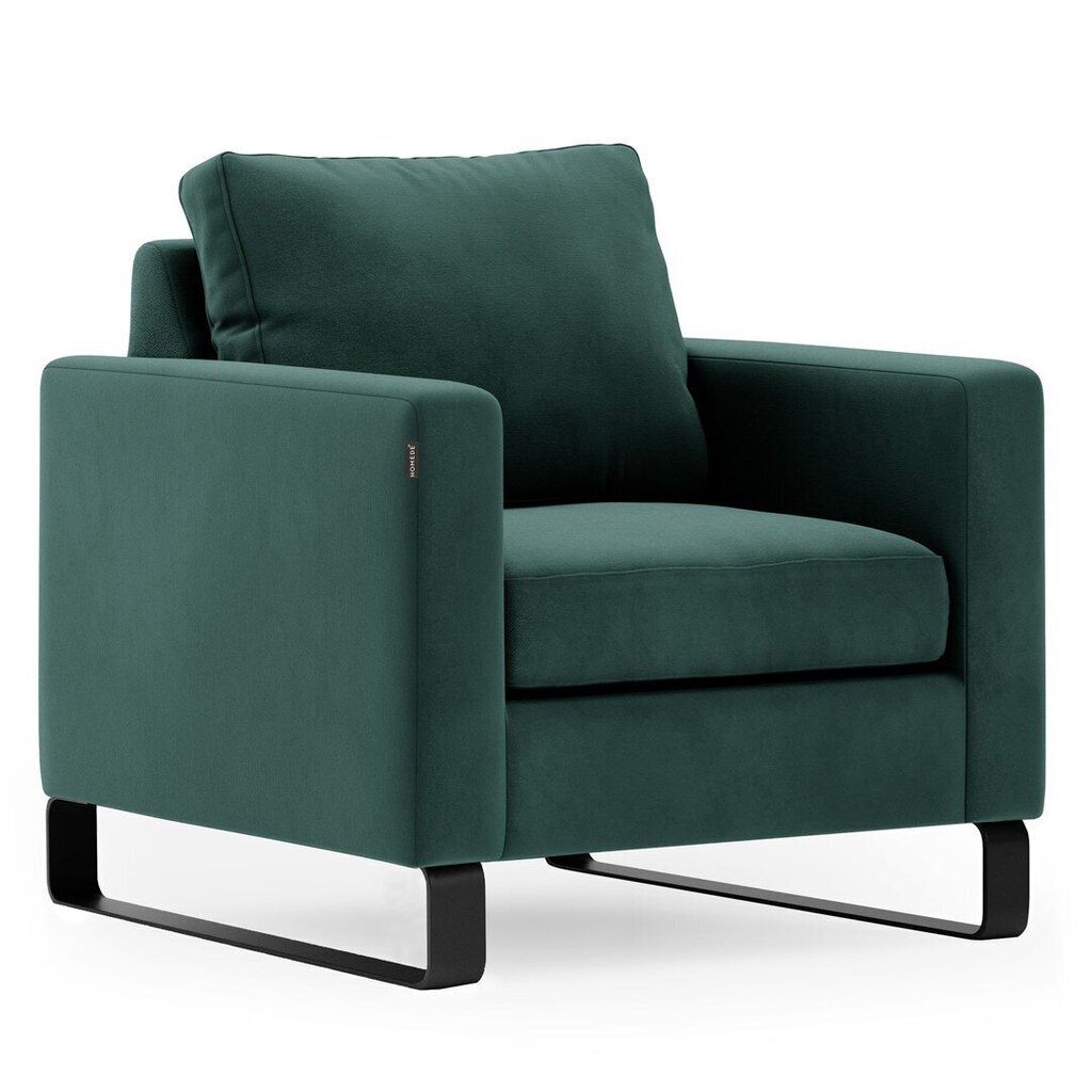 Krēsls Homede Corni, zaļš cena un informācija | Atpūtas krēsli | 220.lv