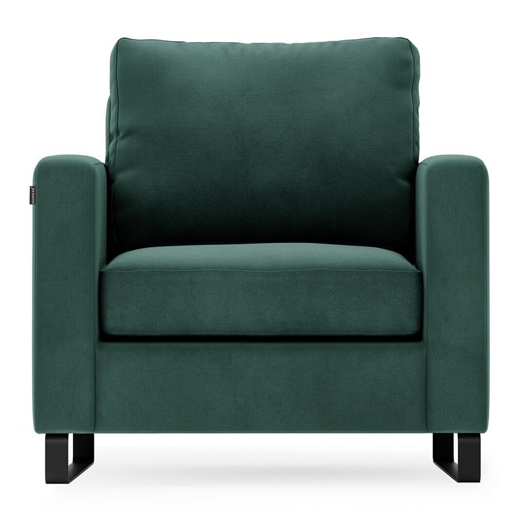 Krēsls Homede Corni, zaļš cena un informācija | Atpūtas krēsli | 220.lv