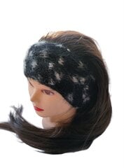 Silta galvas saite ir elastīga, izgatavota no mohēras, akrila, vilnas materiāla sajaukuma cena un informācija | Sieviešu cepures | 220.lv