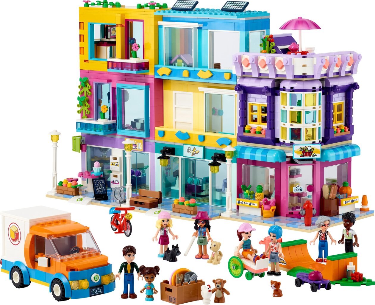 41704 LEGO® Friends Galvenās ielas ēka cena un informācija | Konstruktori | 220.lv