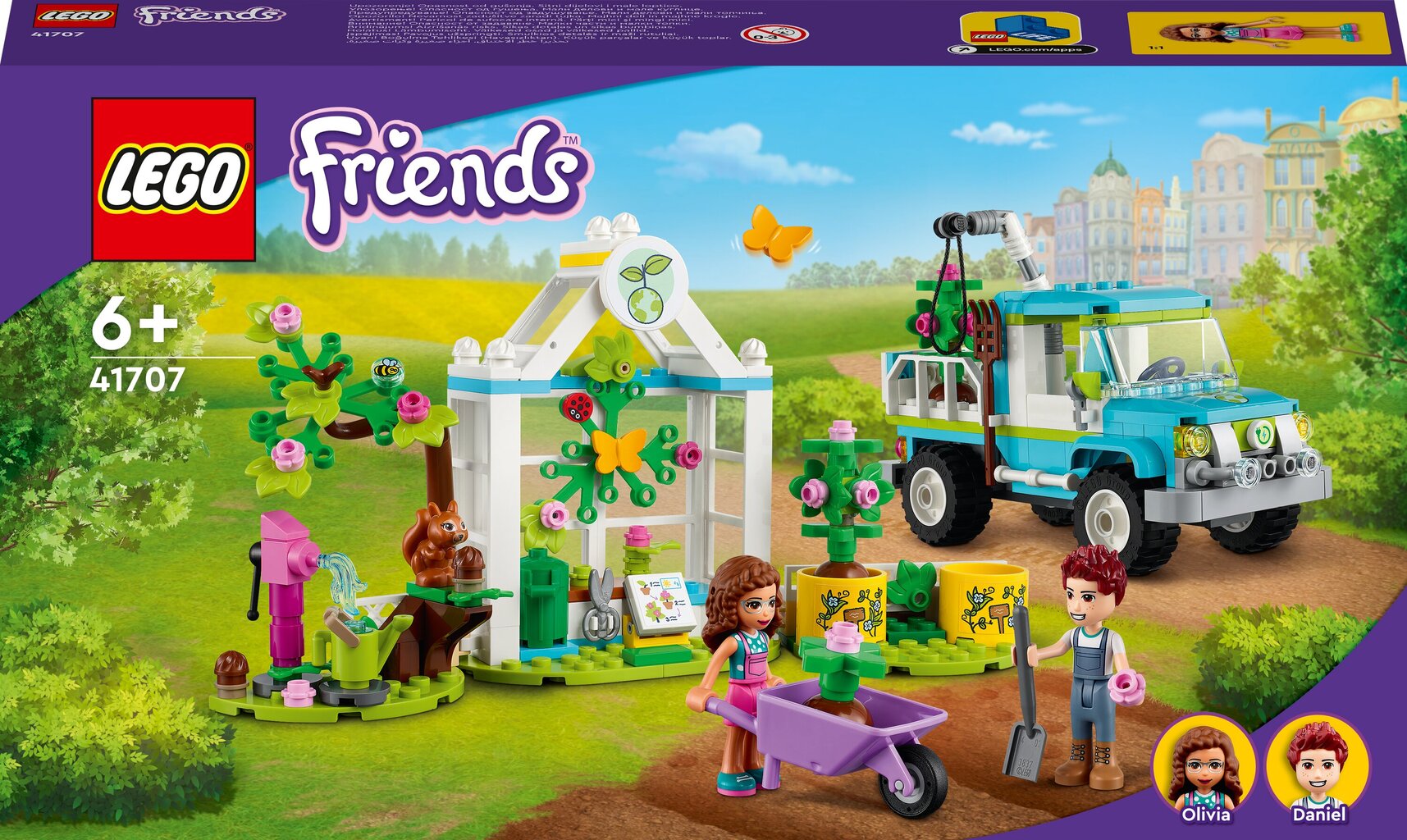 41707 LEGO® Friends Машина для посадки деревьев цена | 220.lv