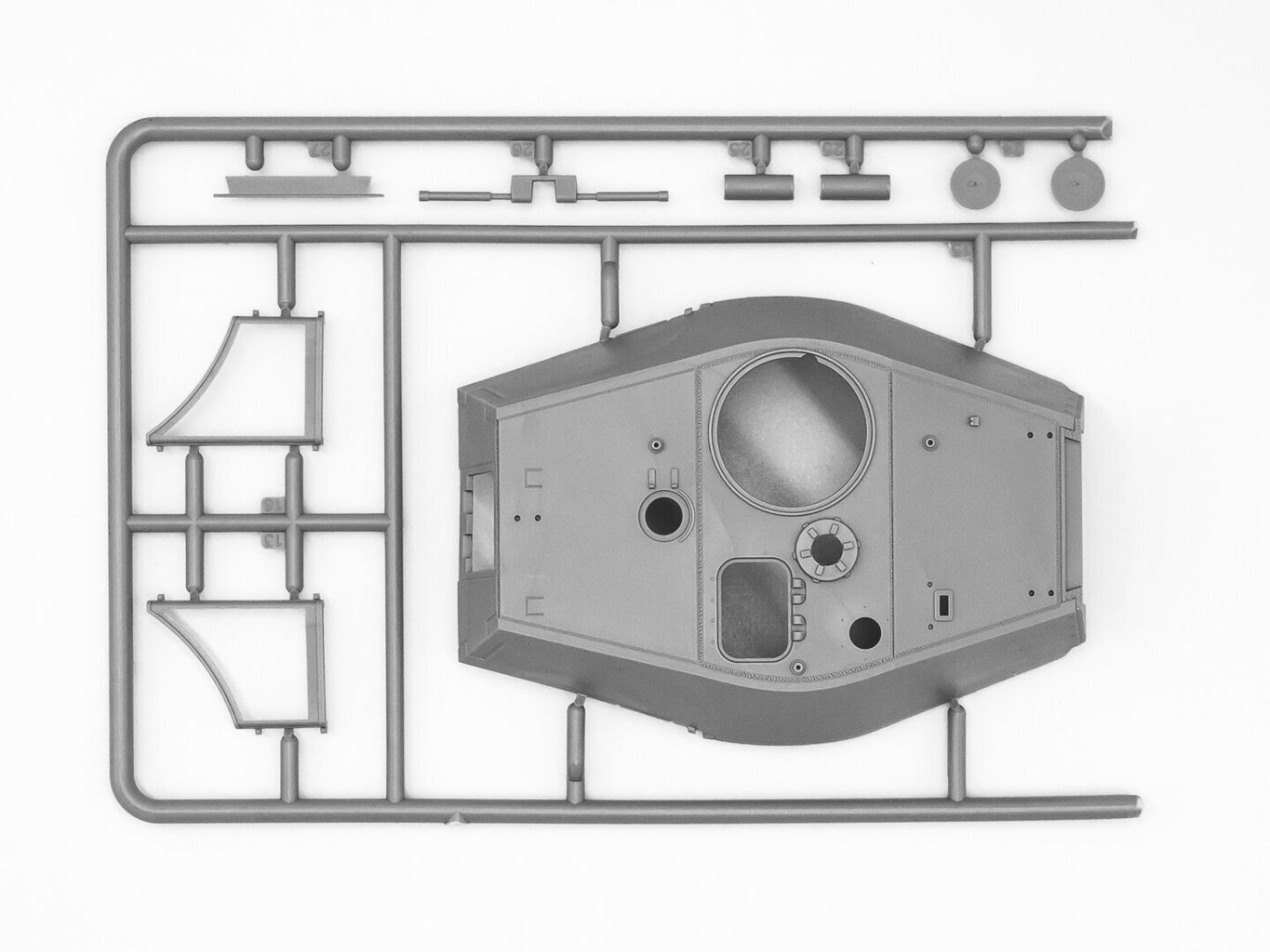 Modelis līmēšanai ICM 35364 German Heavy Tank Pz.Kpfw.VI Ausf.B King Tiger with full interior 1/35 цена и информация | Līmējamie modeļi | 220.lv