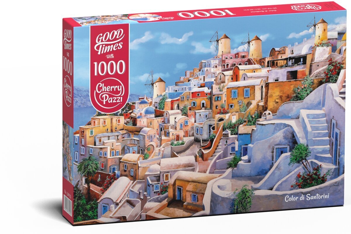 Puzle CherryPazzi Color di Santorini 1000 d. цена и информация | Puzles, 3D puzles | 220.lv