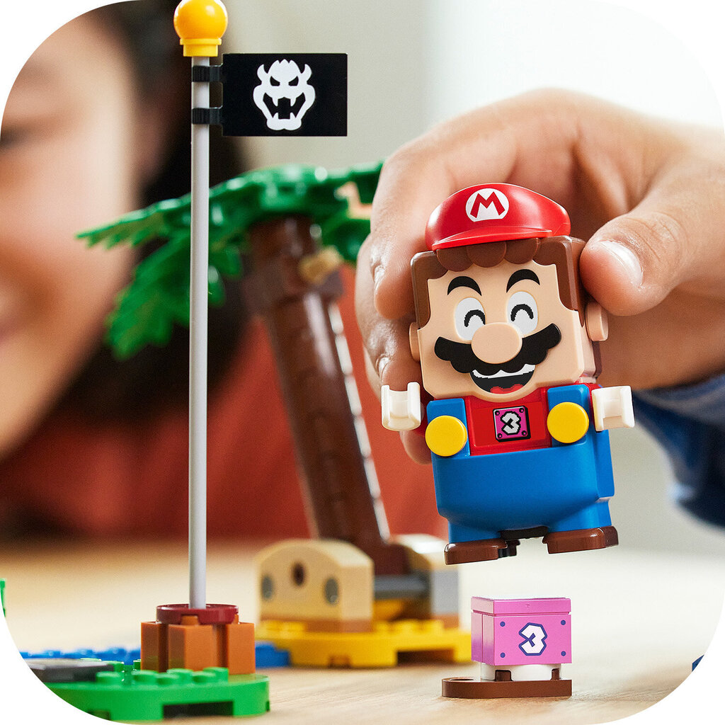 71398 LEGO® Super Mario Dorrie pludmales piederumu komplekts cena un informācija | Konstruktori | 220.lv