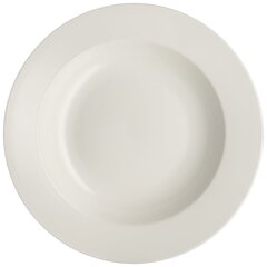 Dziļais šķīvis Ambition Aura White, 23 cm цена и информация | Посуда, тарелки, обеденные сервизы | 220.lv