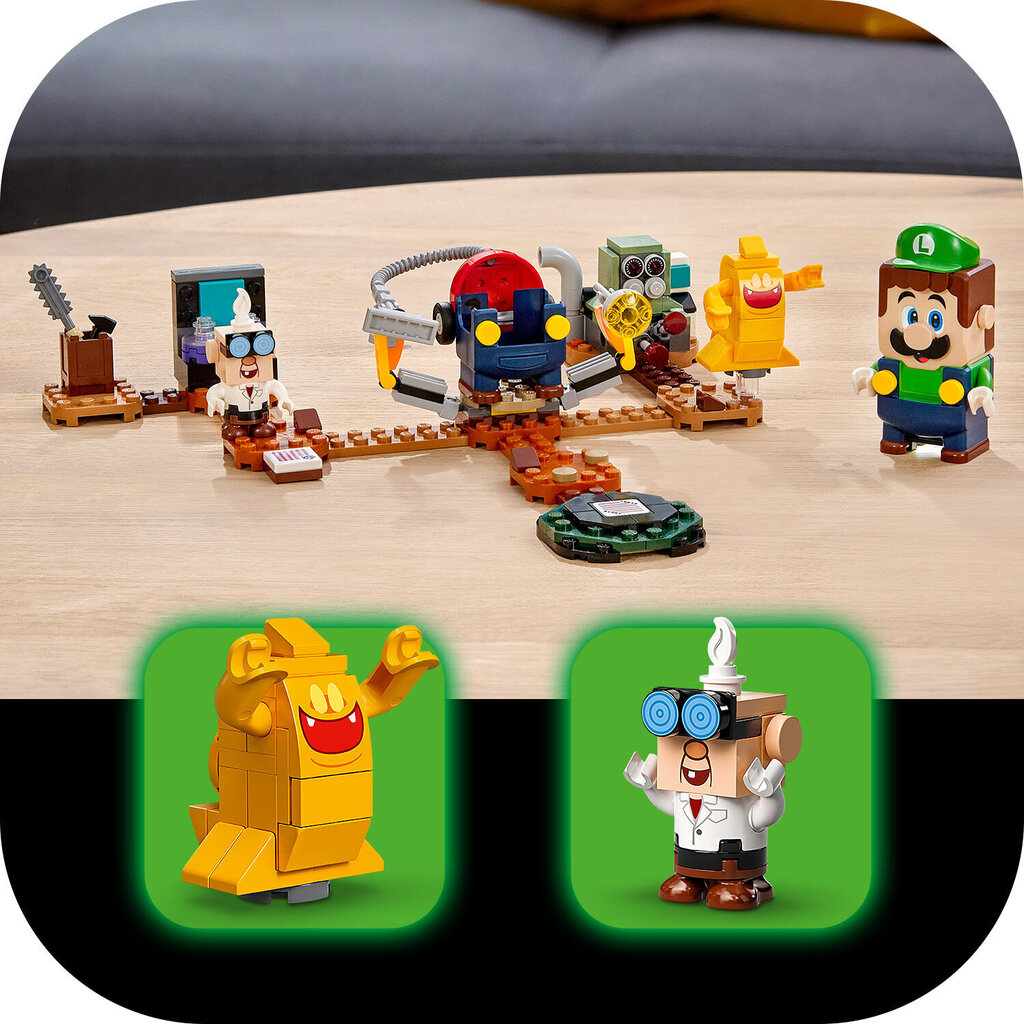 71397 LEGO® Super Mario Luigi's Mansion laboratorija un Poltergust papildu komplekts cena un informācija | Konstruktori | 220.lv