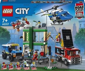 Конструктор LEGO® City 60317 Полицейский захват банка цена и информация | Kонструкторы | 220.lv