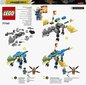 71760 LEGO® NINJAGO Jay pērkona pūķis cena un informācija | Konstruktori | 220.lv