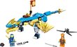 71760 LEGO® NINJAGO Jay pērkona pūķis cena un informācija | Konstruktori | 220.lv