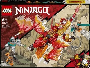 71762 LEGO® NINJAGO Конструктор Кай Огненный Дракон EVO цена и информация | Конструкторы и кубики | 220.lv