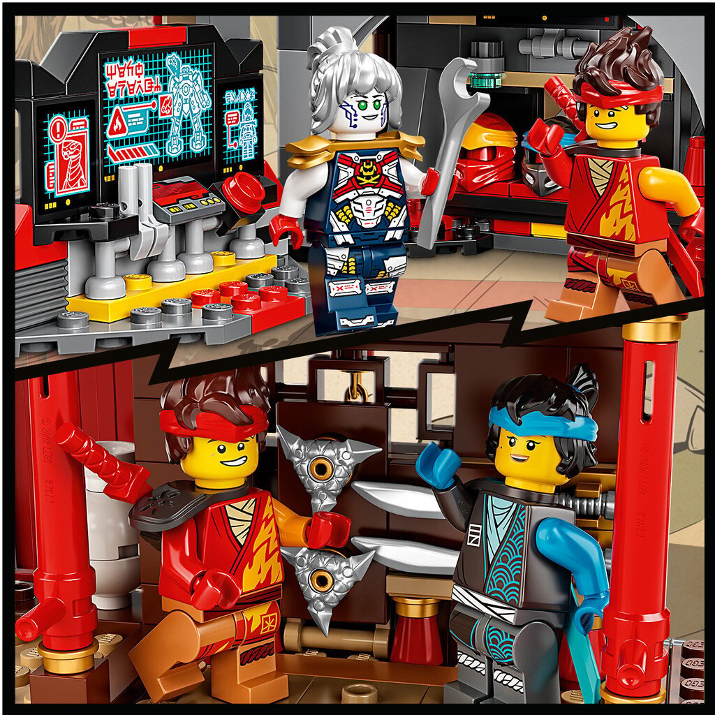 71767 LEGO® NINJAGO Ninju apmācības templis cena un informācija | Konstruktori | 220.lv