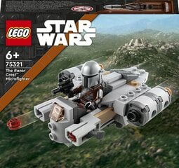 75321 LEGO® Star Wars Mandalorian Razor Crest mikrocīnītājs цена и информация | Конструкторы и кубики | 220.lv