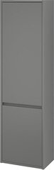 Пенал Crea серый 40 см цена и информация | Шкафчики для ванной | 220.lv
