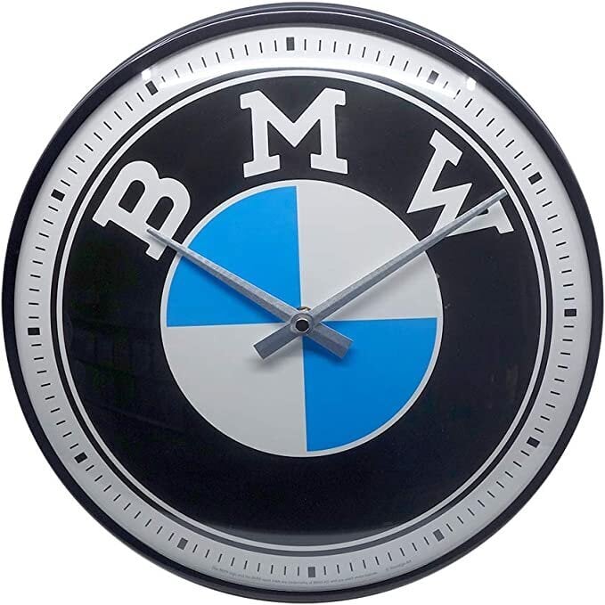 Sienas pulkstenis BMW logotips cena un informācija | Pulksteņi | 220.lv