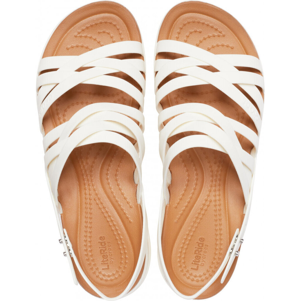 Sandales sievietēm, Crocs™ Brooklyn Strappy Low Wedge Women's 134998 cena un informācija | Sieviešu sandales | 220.lv