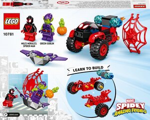 10781 LEGO® Super Heroes Zirnekļcilvēka tehniskais trīsritenis цена и информация | Kонструкторы | 220.lv