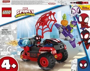 10781 LEGO® Super Heroes Zirnekļcilvēka tehniskais trīsritenis cena un informācija | Konstruktori | 220.lv