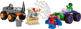 10782 LEGO® Super Heroes Marvel Halko sadursme ar degunradžu kravas automašīnu цена и информация | Kонструкторы | 220.lv