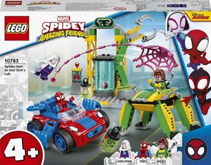 10783 LEGO® Marvel Человек-Паук в лаборатории Доктора Осьминога цена и информация | Конструкторы и кубики | 220.lv