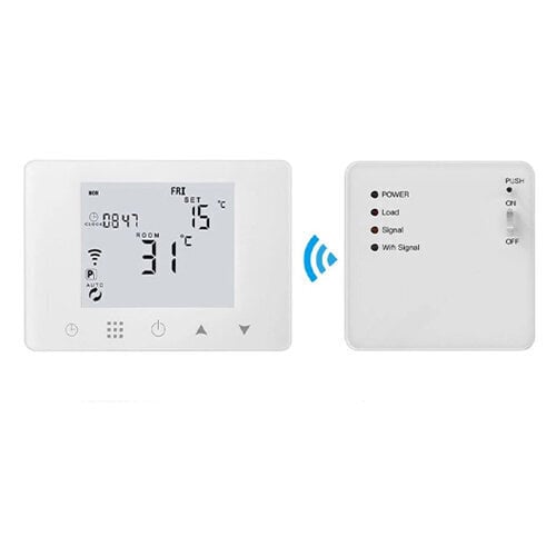 Программируемый термостат отопления для управления котлом TUYA Wifi цена |  220.lv