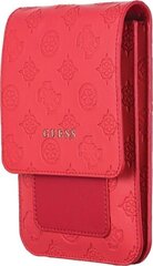  Сумка-кошелек Guess Guess 4G Peony Wallet Bag с отделением для смартфона (красный) цена и информация | Чехлы для телефонов | 220.lv