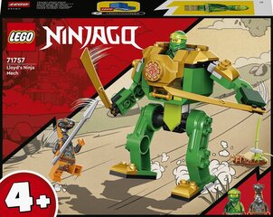 71757 LEGO® NINJAGO Lloyd ninju robots cena un informācija | Konstruktori | 220.lv