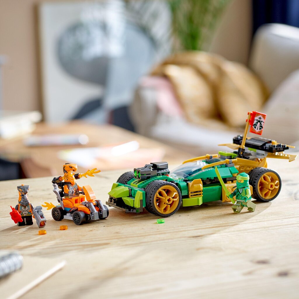 71763 LEGO® NINJAGO Lloyd sacīkšu mašīna cena un informācija | Konstruktori | 220.lv