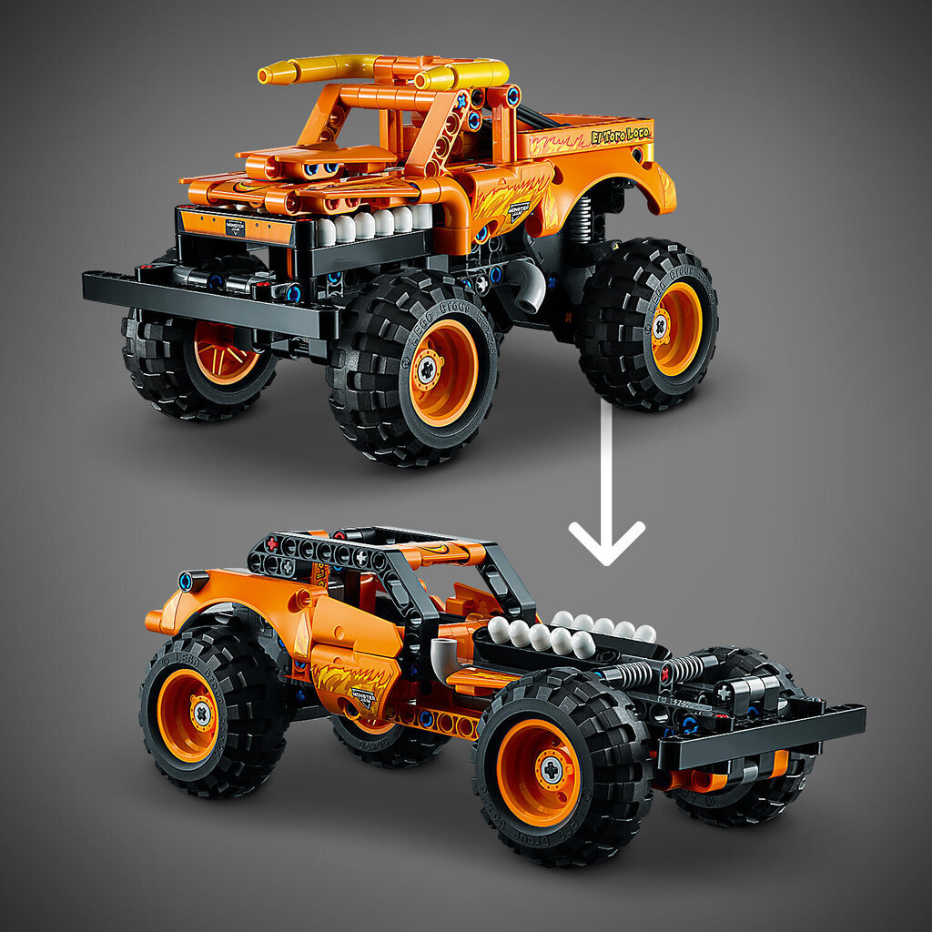 42135 LEGO® Technic Monster Jam El Toro Loco cena un informācija | Konstruktori | 220.lv