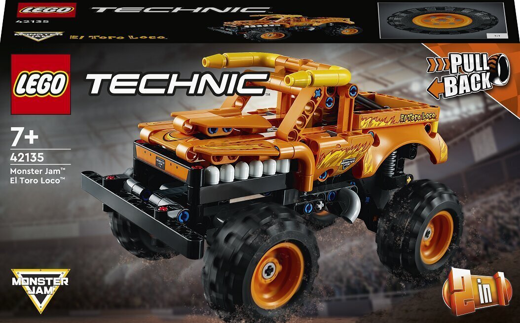 42135 LEGO® Technic Monster Jam El Toro Loco cena un informācija | Konstruktori | 220.lv