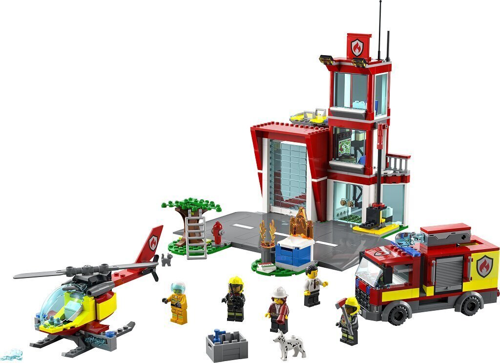 60320 LEGO® City Ugunsdzēsēju depo цена и информация | Konstruktori | 220.lv