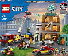 60321 LEGO® City Fire Пожарная команда цена и информация | Kонструкторы | 220.lv