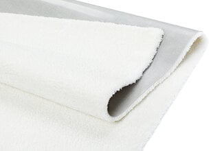 Narma flexiVelour™ velūra paklājs NOBLE, baltā krāsā - dažādi izmēri, 80 х 160 cm. цена и информация | Ковры | 220.lv