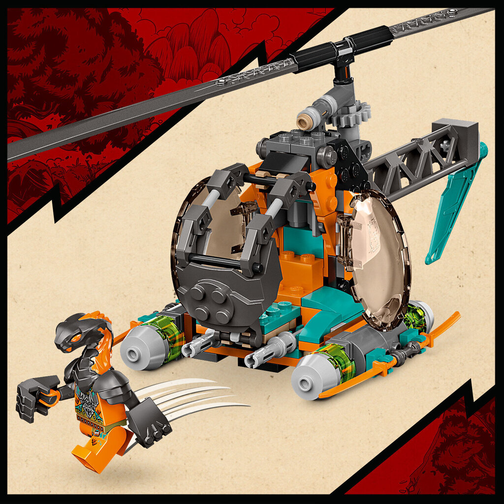 71776 LEGO® NINJAGO Jay un Nya sacīkšu mašīna cena un informācija | Konstruktori | 220.lv