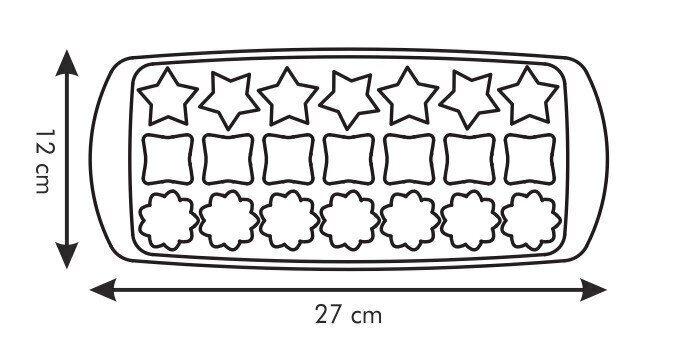 Teascoma Presto forma ledum, 27x12 cm cena un informācija | Virtuves piederumi | 220.lv