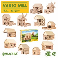 Деревянный конструктор Vario Mill 122 шт цена и информация | Kонструкторы | 220.lv