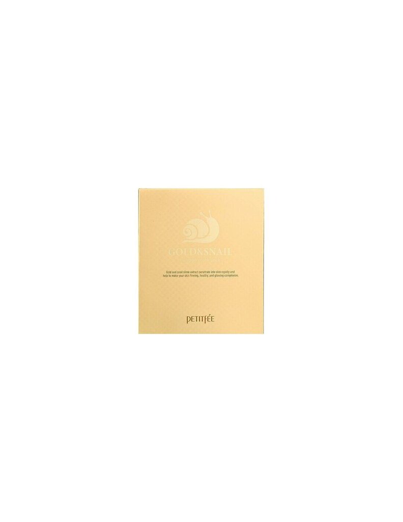 Hidrogēla sejas maska ​​ar zelta un gliemežu ekstraktu Gold & Snail Hydrogel Mask Pack, 5 gab. cena un informācija | Sejas maskas, acu maskas | 220.lv