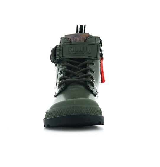 Zābaki bērniem Palladium Pampa Rock Ranger, zaļi cena un informācija | Bērnu zābaki | 220.lv