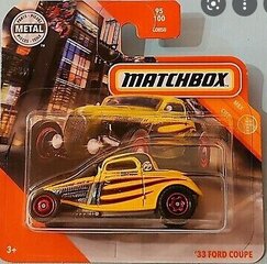 <p>2020 - 095 - GKM14 Matchbox '33 FORD COUPE</p>
 цена и информация | Конструктор автомобилей игрушки для мальчиков | 220.lv