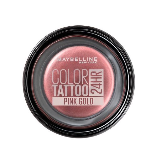 Acu ēnas Maybelline Color Tattoo 24H Gel-Cream Eyeshadow, 4 g, 65 Pink Gold цена и информация | Acu ēnas, skropstu tušas, zīmuļi, serumi | 220.lv